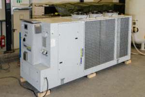 A Friotherm UNITREXX Chiller ready for testing